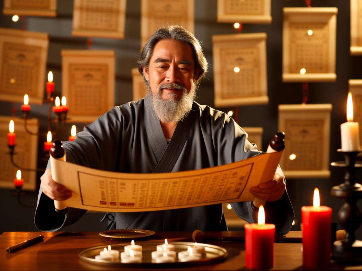 借个算命先生怎么说