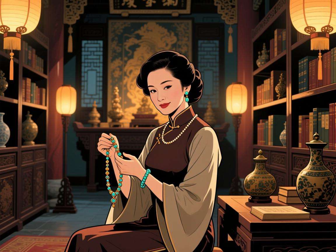 蔡少芬算命得了个手链吗