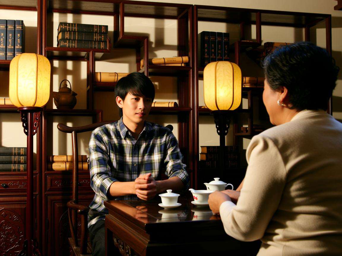 年轻人坐堂算命怎么说