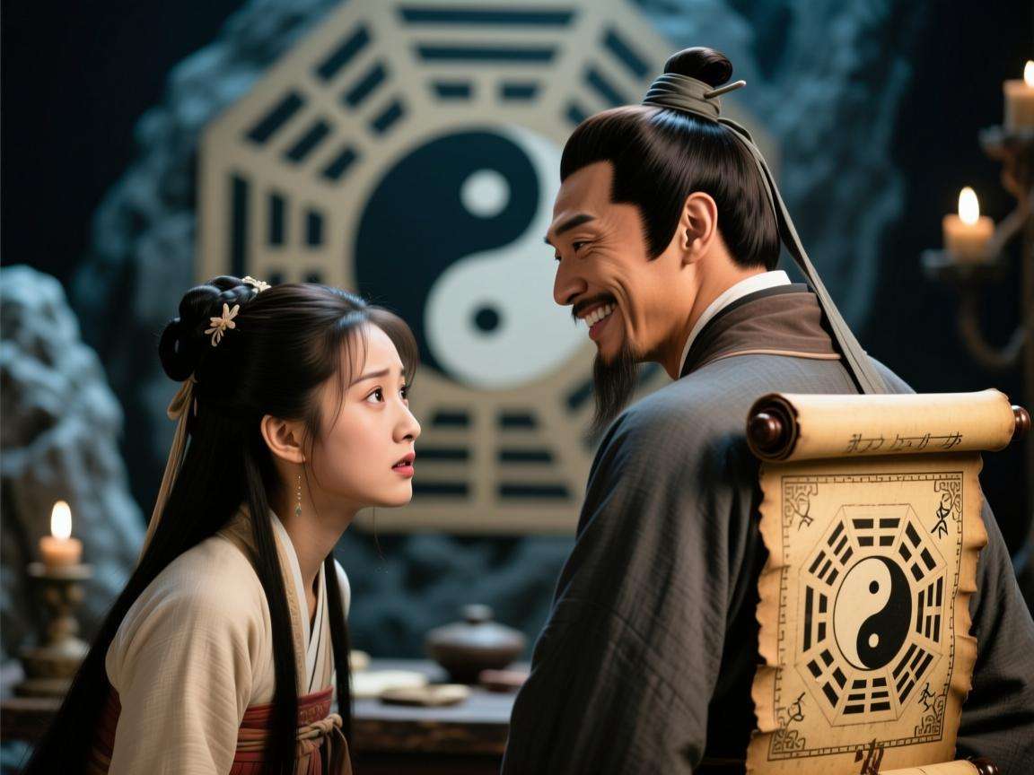 碣石妹子与算命先生：他究竟叫什么名字引发好奇