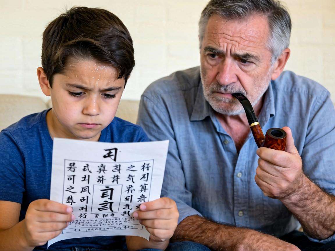 儿子找算命父亲怎么说话
