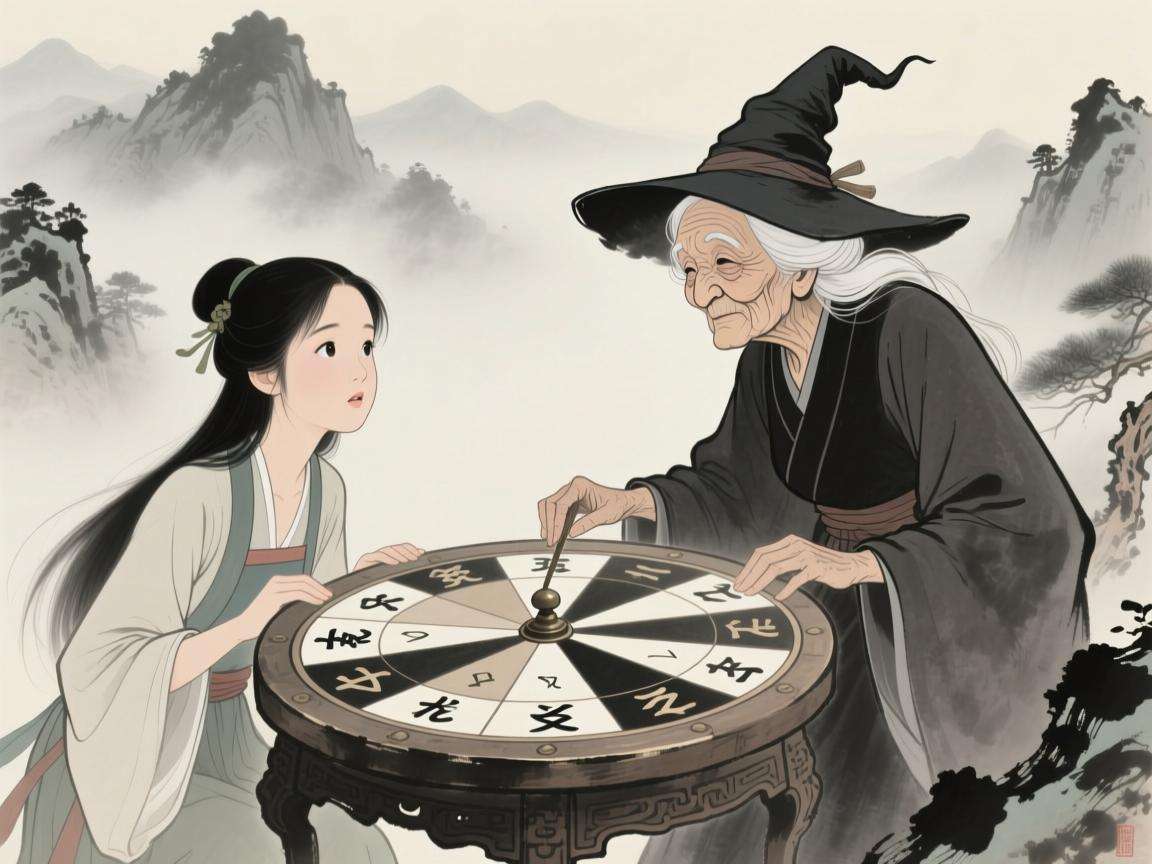 姑娘和婆子算命准吗
