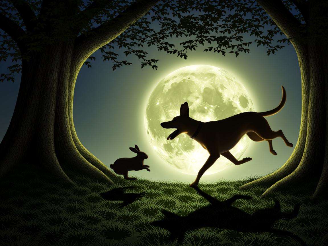 算命说狗吃兔是什么意思
